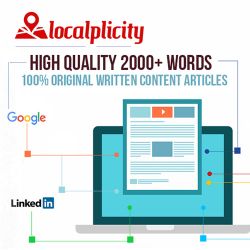 Content Marketing - (3) 2000+ Word Articles - $499.99 One Time